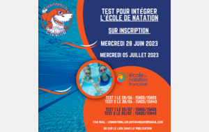 Test École de natation