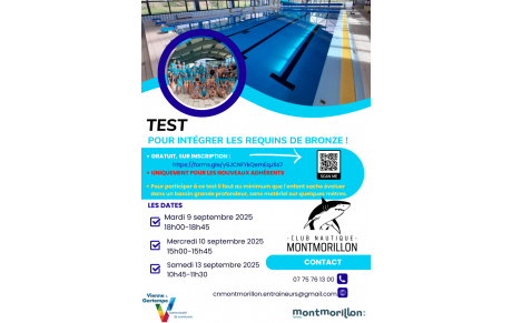 Test pour intégrer les requins de bronze !