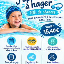 J'apprends à nager